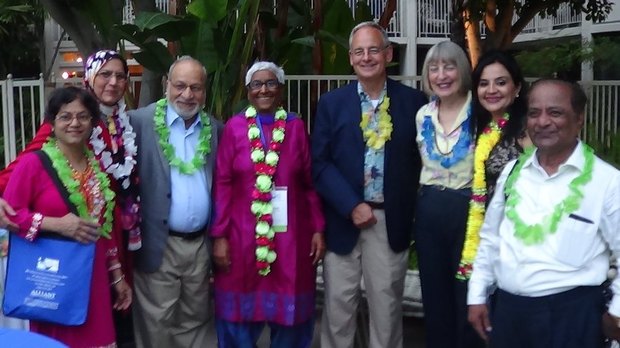 Honoured among colleagues at an international gathering